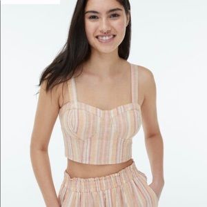 Aeropostale Striped Tank Top